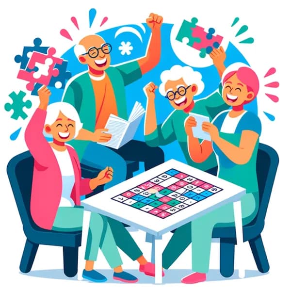 Cognitive wellness illustration